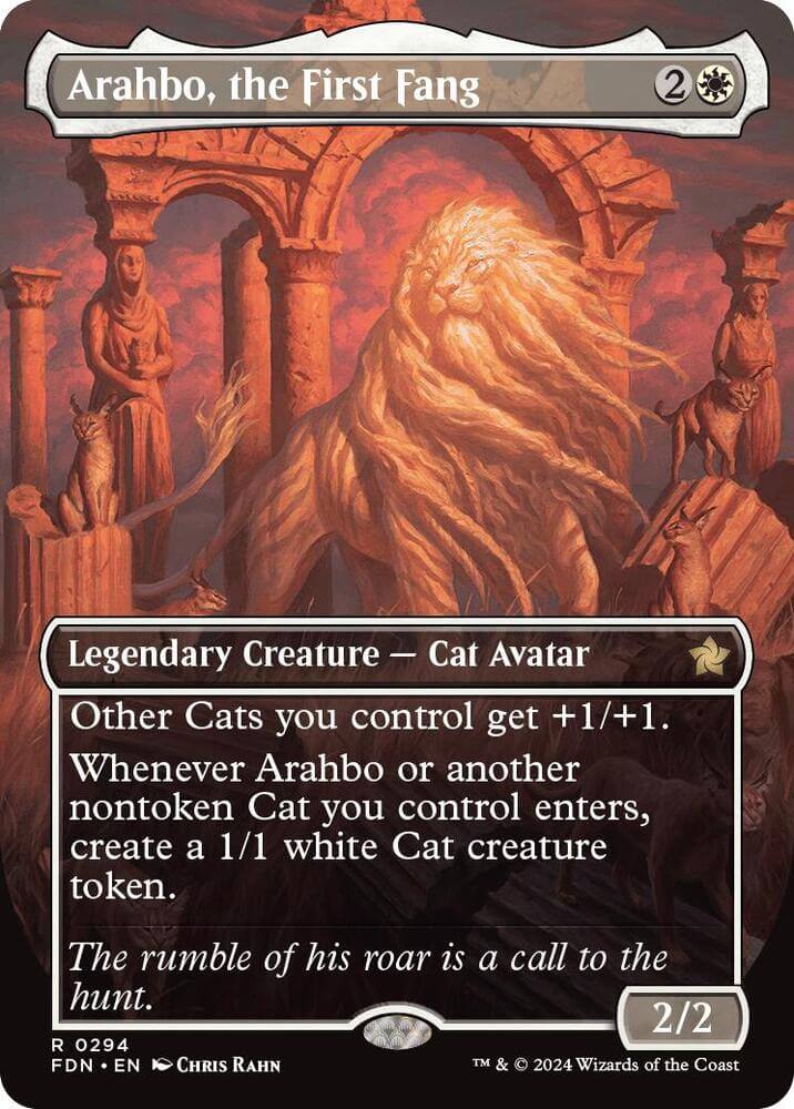 Arahbo, the First Fang (Borderless)