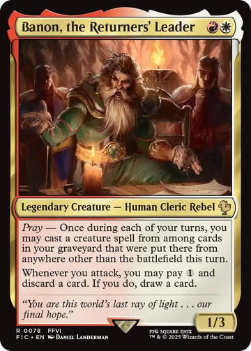 Banon,  the Returners' Leader