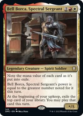Bell Borca,  Spectral Sergeant