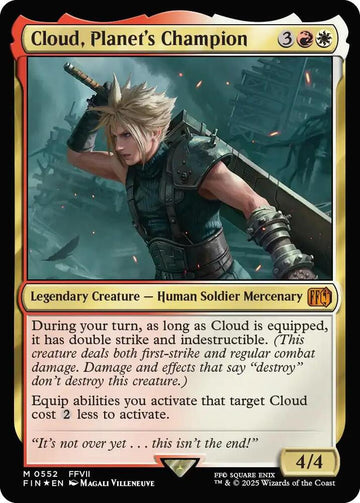 Cloud, Planets Champion