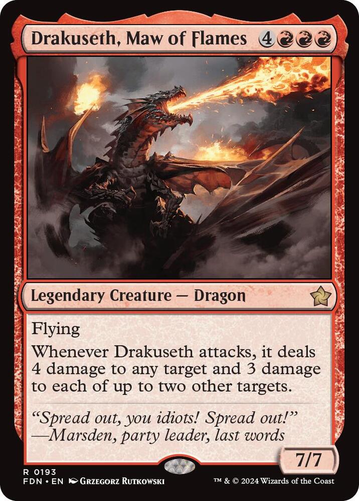 Drakuseth,  Maw of Flames