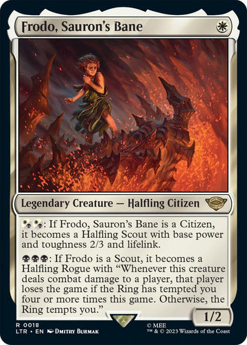 Frodo,  Sauron's Bane