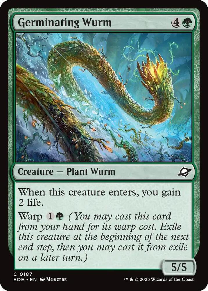 Germinating Wurm