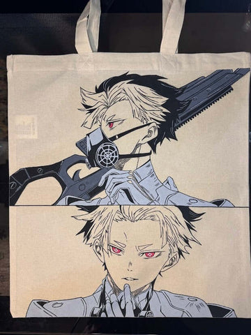 Håndmalt Tote Bag - Kaiju No.8 Narumi