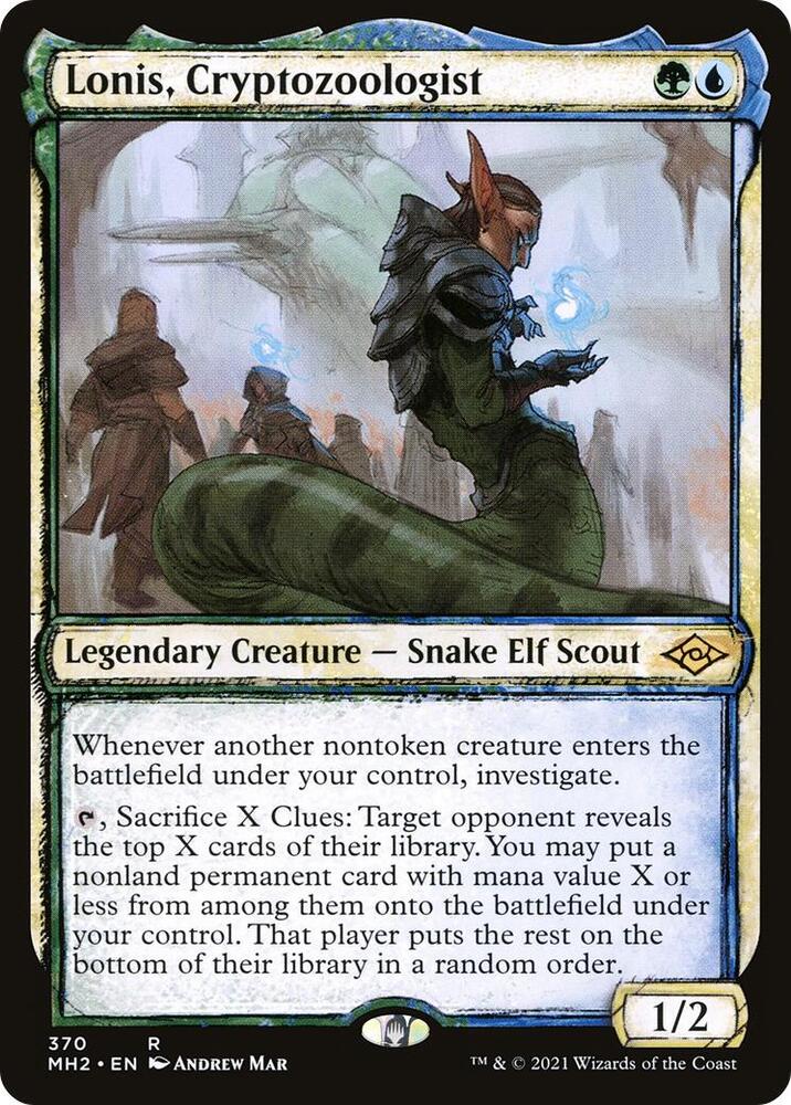 Lonis,  Cryptozoologist