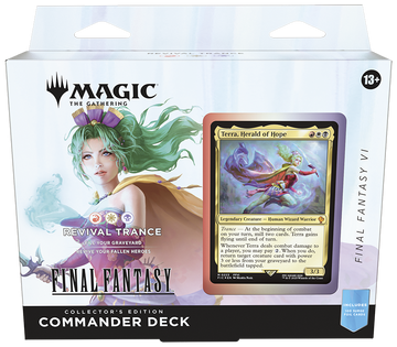 Magic the Gathering Final Fantasy Commander Deck - Revival Trance - Collector Ed.