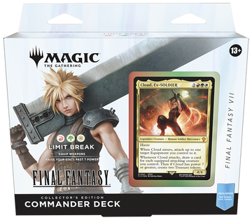 Magic the Gathering Final Fantasy Commander Deck - Limit Break - Collector Ed.