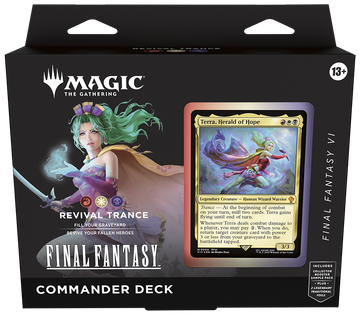 Magic the Gathering Final Fantasy Commander Deck - Revival Trance