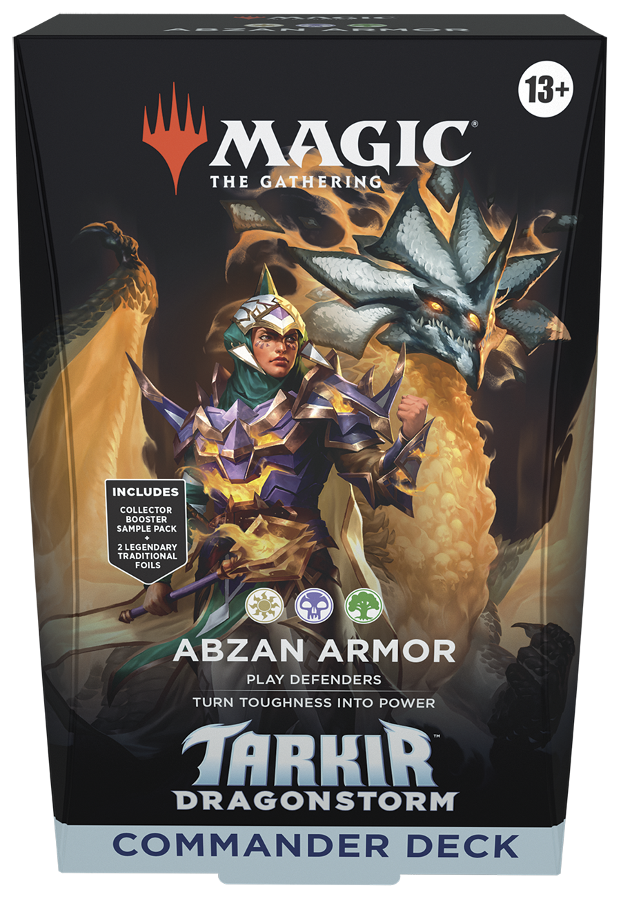 Magic the Gathering Tarkir: Dragonstorm Commander Deck - Abzan Armor