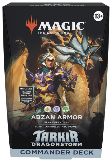 Magic the Gathering Tarkir: Dragonstorm Commander Deck - Abzan Armor