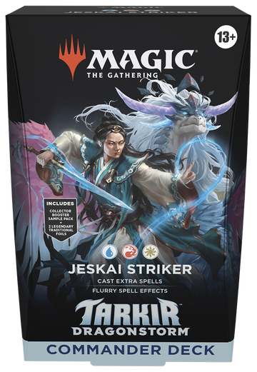 Magic the Gathering Tarkir: Dragonstorm Commander Deck - Jeskai Striker