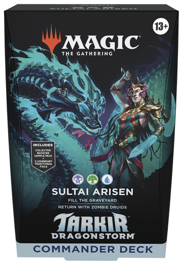 Magic the Gathering Tarkir: Dragonstorm Commander Deck - Sultai Arisen