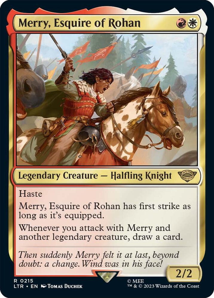 Merry,  Esquire of Rohan