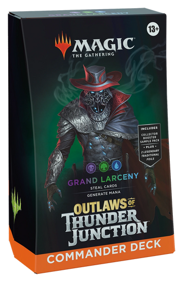 Magic the Gathering - Outlaws of Thunder Junction - Grand Larceny - Commander Deck