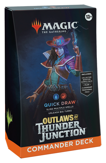 Magic the Gathering - Outlaws of Thunder Junction - Quick Draw - Commander Deck