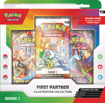 Pokemon - First Partner Illustration Collection - Series 1