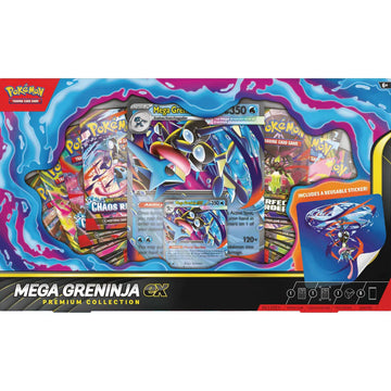 Pokemon Premium Mega Greninja Ex Box