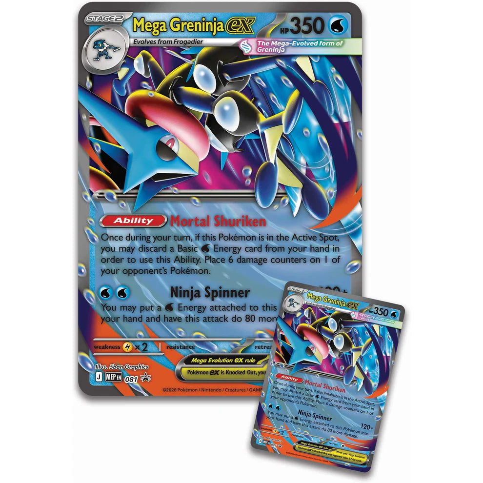 Pokemon Premium Mega Greninja Ex Box