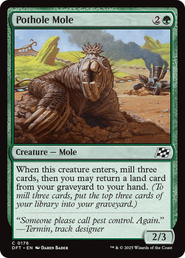 Pothole Mole