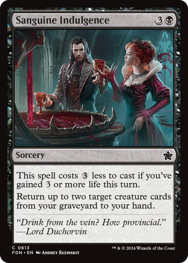 Sanguine Indulgence