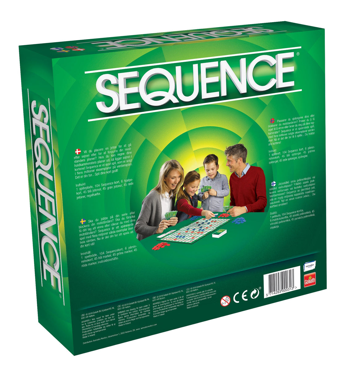 Sequence The Board Game Nordic