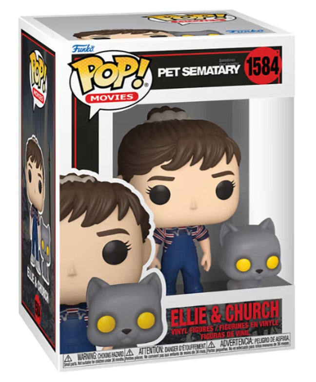 Funko POP! Pet Sematary Ellie & Church (1584)