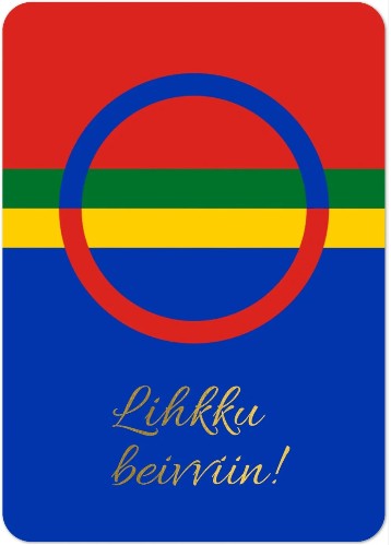 Kort "Lihkku beivviin" enkel