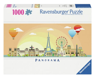 Luftballong over Paris 1000p