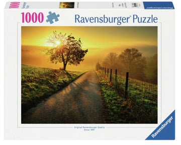 Landskap i morgensol 1000p