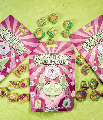 Filled/Inclusion Mystery Dice Sets