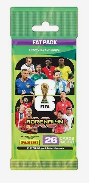 Panini FIFA World Cup 2026 Adrenalyn XL Trading Cards Fatpack