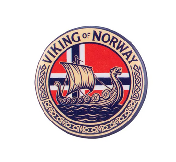 Buttonmagnet, Viking of Norway, 32mm