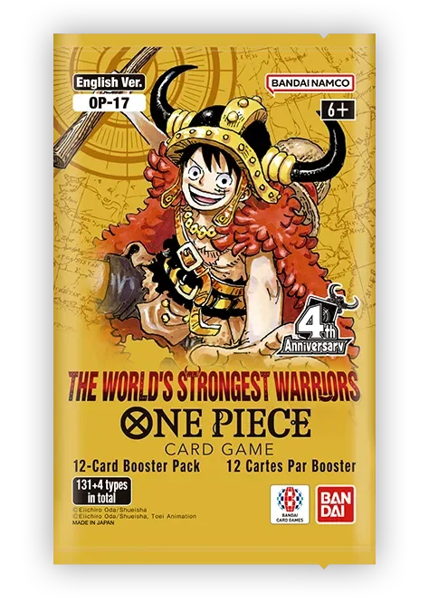 One Piece TCG - OP17 The World's Strongest Warriors Booster Box Display (24) Engelsk