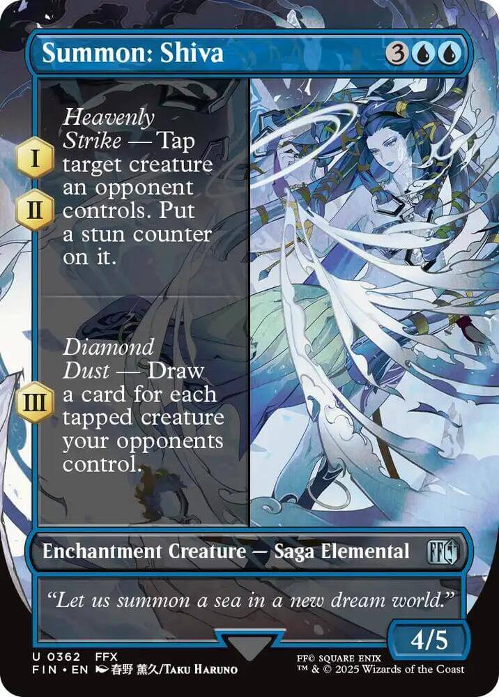 Summon Shiva (Borderless)