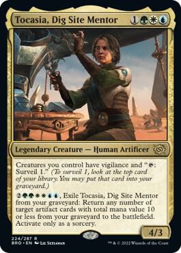 Tocasia,  Dig Site Mentor
