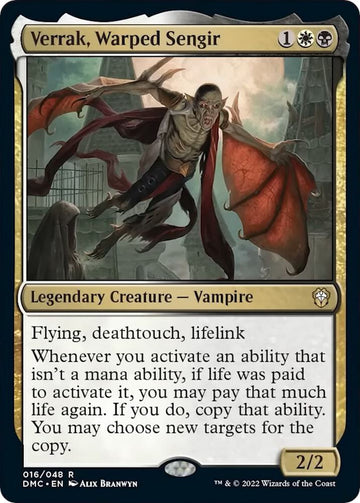 Verrak,  Warped Sengir