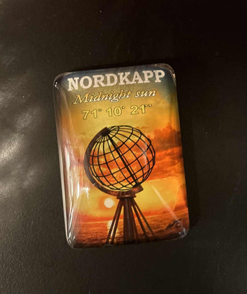 NK Midnattsol Glassmagnet