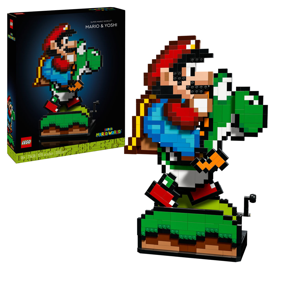 71438 Super Mario World Mario og Yoshi