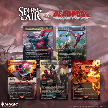 MTG Secret Lair x Marvels Deadpool