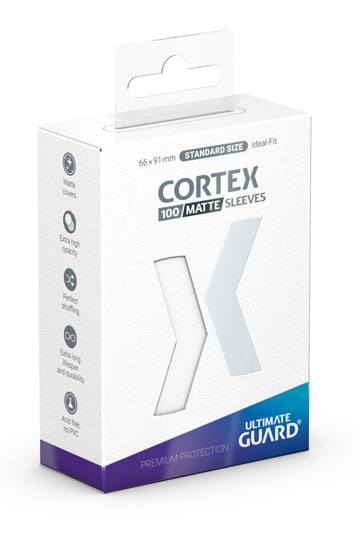 Ultimate Guard Cortex Sleeves Matte Standard Size (100) - White