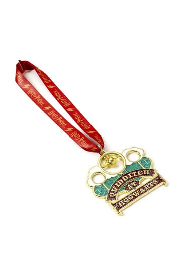 Harry Potter tree ornament Quidditch (Golden Tone)
