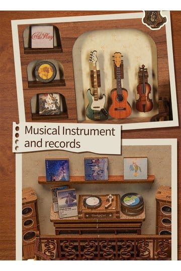 Book Nook The Secret Rhythm 23 x 11 cm
