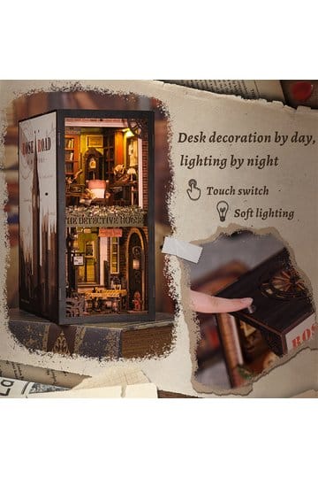 Book Nook Rose Detective Agency 23 x 11 cm
