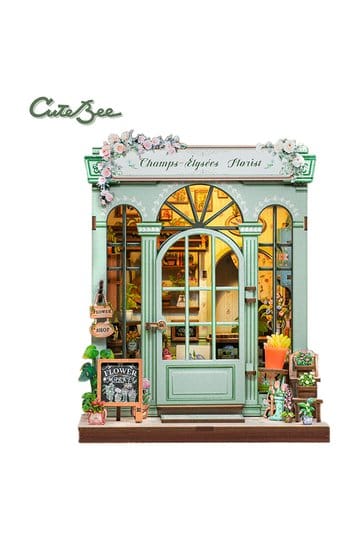 Miniature House Model Kit Champs-Élysées Florist 18 x 16 cm