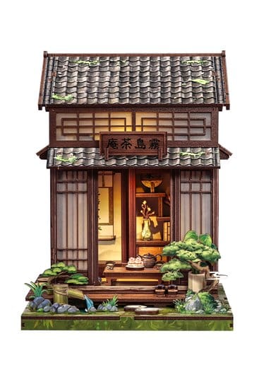 Miniature House Model Kit Kirishima Cha-an 19 x 14 cm