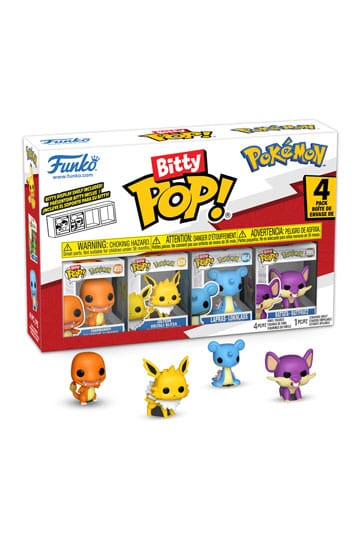 Bitty POP! Pokémon 4-pack Series 2