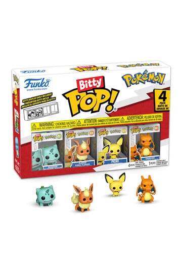 Bitty POP! Pokémon 4-pack Series 3