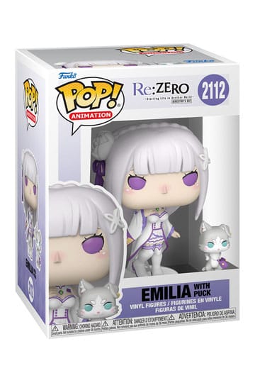 Funko POP! Re:Zero Emilia w/Puck (2112)