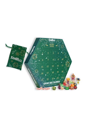 FanRoll Advent Calendar Holiday Dice 2025