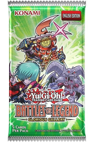 Yu-Gi-Oh! TCG Battles of Legend: Glorious Gallery Booster